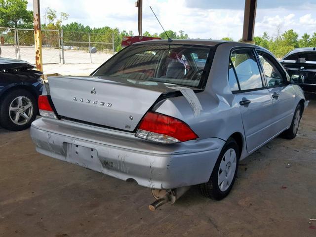 JA3AJ26E93U002955 - 2003 MITSUBISHI LANCER ES SILVER photo 4