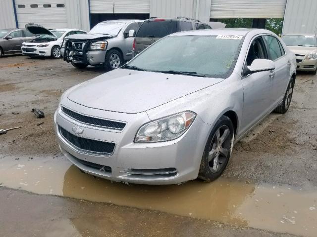 1G1ZC5EU0BF367545 - 2011 CHEVROLET MALIBU 1LT 银色 照片 2