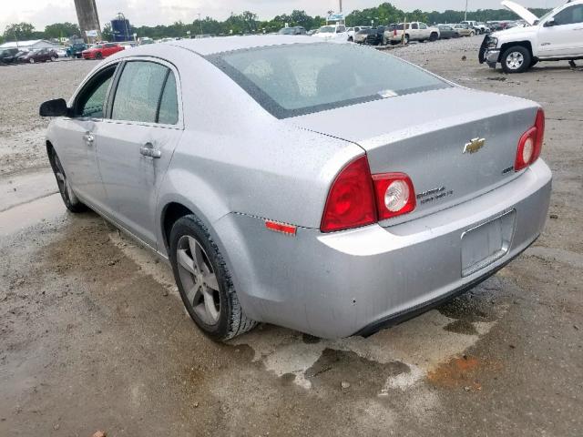 1G1ZC5EU0BF367545 - 2011 CHEVROLET MALIBU 1LT 银色 照片 3