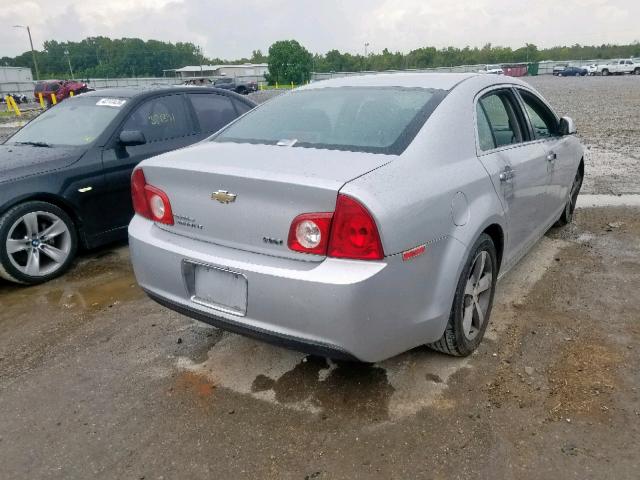 1G1ZC5EU0BF367545 - 2011 CHEVROLET MALIBU 1LT 银色 照片 4