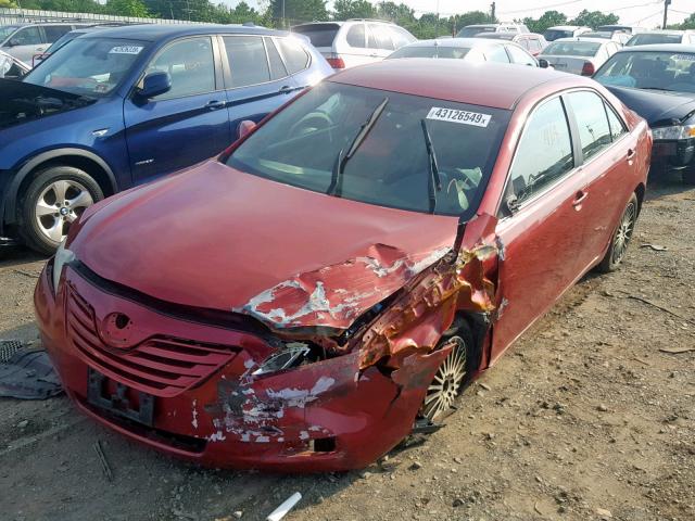 4T1BE46K27U060225 - 2007 TOYOTA CAMRY NEW RED photo 2