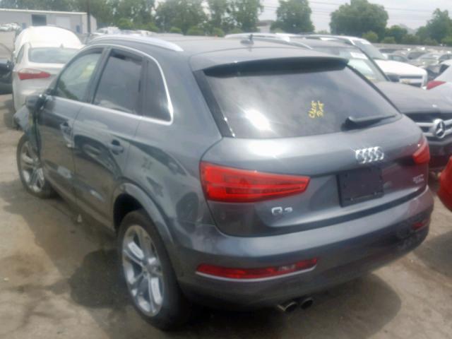 WA1JCCFSXJR013805 - 2018 AUDI Q3 PREMIUM GRAY photo 3