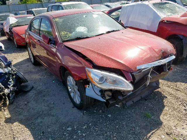 1C3CCBBG5DN703617 - 2013 CHRYSLER 200 TOURIN RED photo 1