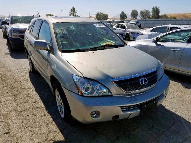 JTJHW31U472021997 - 2007 LEXUS RX 400H GRAY photo 1