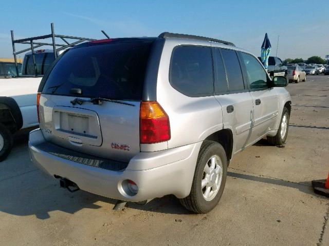 1GKDS13S442115567 - 2004 GMC ENVOY SILVER photo 4