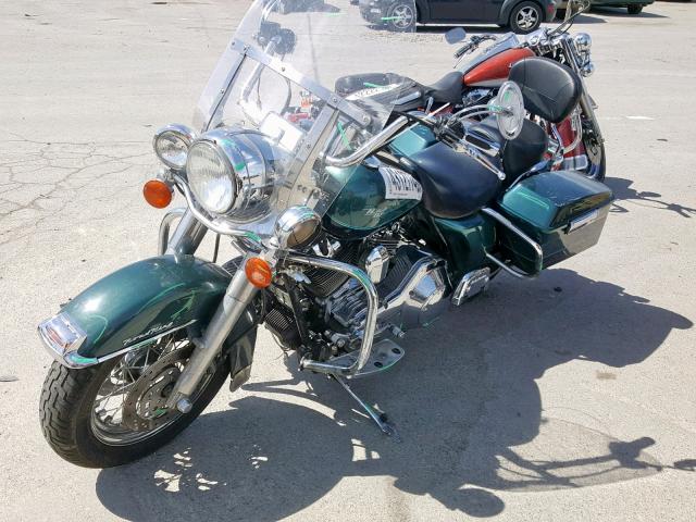 1HD1FDV1X1Y608993 - 2001 HARLEY-DAVIDSON FLHR GREEN photo 2