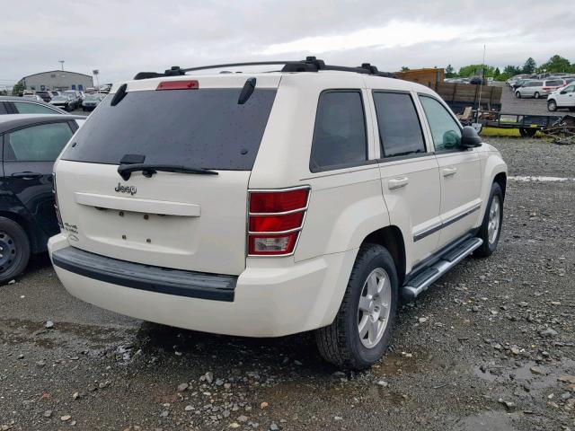 1J4PR4GK8AC143517 - 2010 JEEP GRAND CHER WHITE photo 4