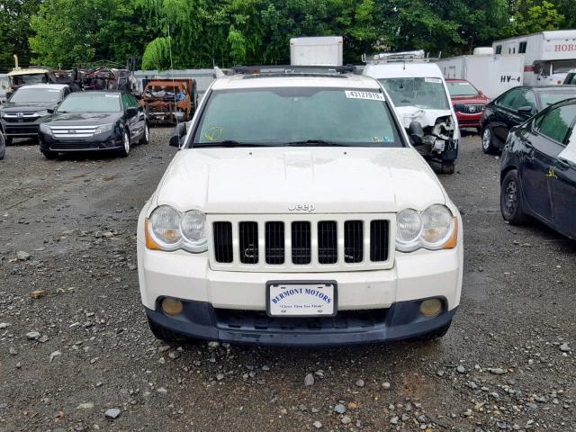 1J4PR4GK8AC143517 - 2010 JEEP GRAND CHER WHITE photo 9