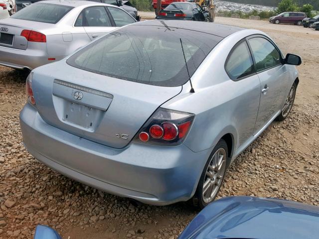 JTKDE167270191520 - 2007 TOYOTA SCION TC ლურჯი ფოტო 4