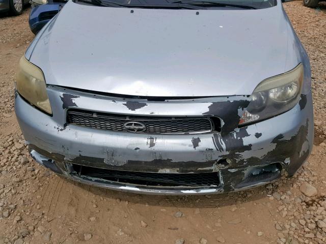 JTKDE167270191520 - 2007 TOYOTA SCION TC ლურჯი ფოტო 9