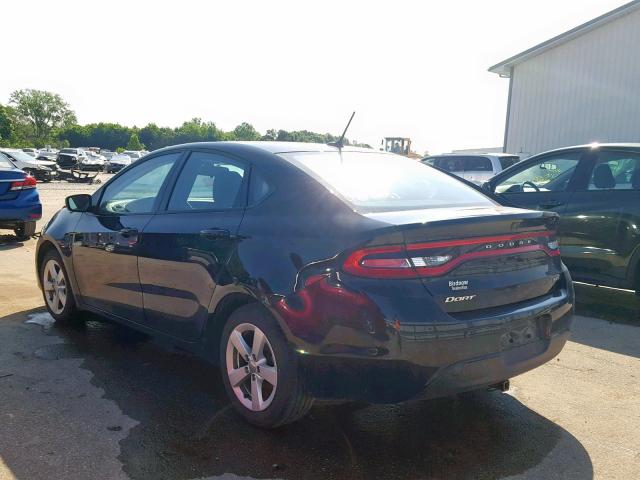 1C3CDFBB2FD243690 - 2015 DODGE DART SXT BLACK photo 3