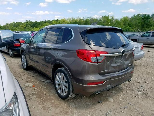 LRBFXESX7HD022657 - 2017 BUICK ENVISION P BROWN photo 3