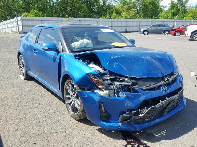 JTKJF5C76FJ006616 - 2015 TOYOTA SCION TC Bleu photo 1