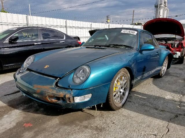 WP0AA2991TS322394 - 1996 PORSCHE 911 CARRER TURQUOISE photo 2