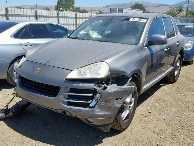 WP1AB29PX8LA47796 - 2008 PORSCHE CAYENNE S GRAY photo 2