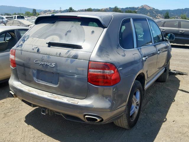 WP1AB29PX8LA47796 - 2008 PORSCHE CAYENNE S GRAY photo 4