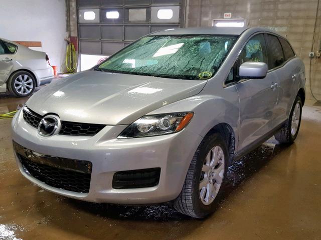 JM3ER293880197636 - 2008 MAZDA CX-7 GRAY photo 2