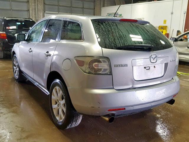 JM3ER293880197636 - 2008 MAZDA CX-7 GRAY photo 3