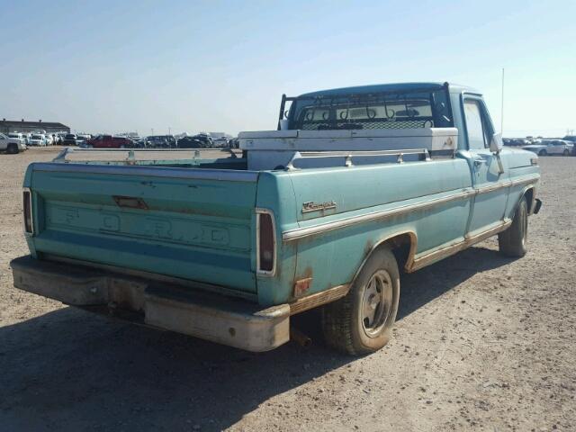 F10AK041661 - 1968 FORD F-100 GREEN photo 4