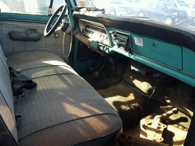 F10AK041661 - 1968 FORD F-100 GREEN photo 5