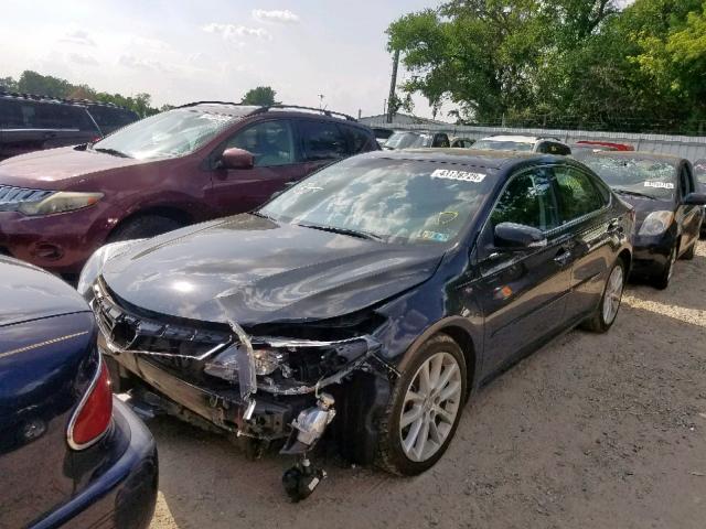 4T1BK1EB0FU142493 - 2015 TOYOTA AVALON XLE BLACK photo 2