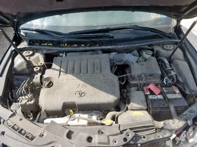 4T1BK1EB0FU142493 - 2015 TOYOTA AVALON XLE BLACK photo 7