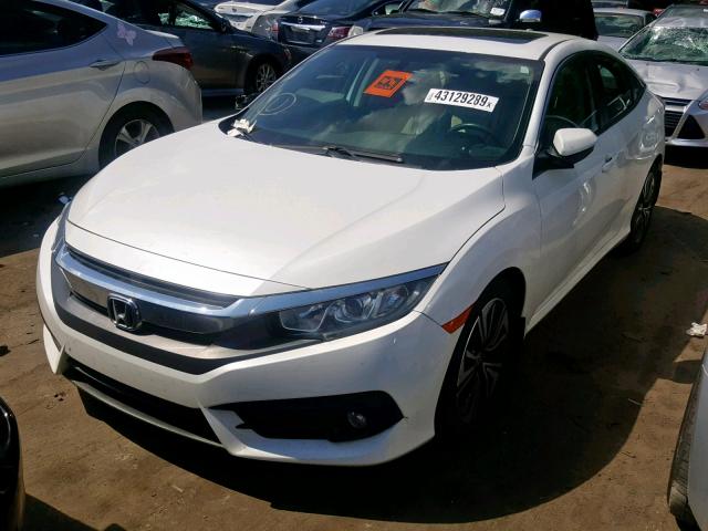 19XFC1F76GE044114 - 2016 HONDA CIVIC EXL 白色 照片 2