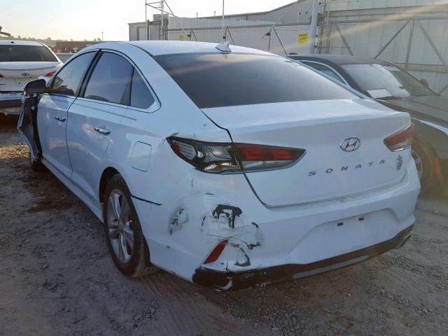 5NPE34AFXJH629910 - 2018 HYUNDAI SONATA SPO WHITE photo 3