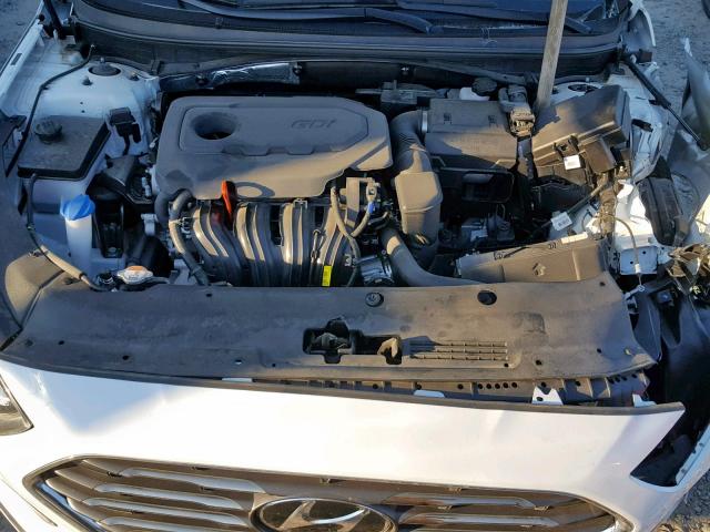 5NPE34AFXJH629910 - 2018 HYUNDAI SONATA SPO WHITE photo 7