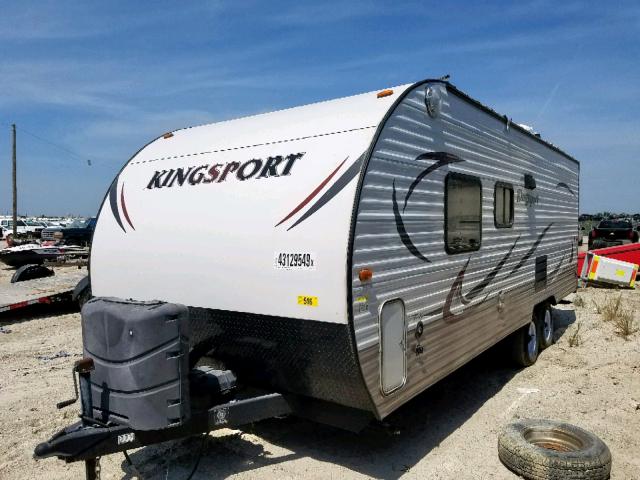 1NL1GTL29F1118155 - 2015 KING TRAILER WHITE photo 2