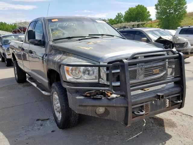 3D7KS28A38G229653 - 2008 DODGE RAM 2500 S Մոխրագույն լուսանկար 1