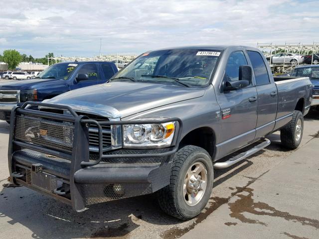 3D7KS28A38G229653 - 2008 DODGE RAM 2500 S Մոխրագույն լուսանկար 2
