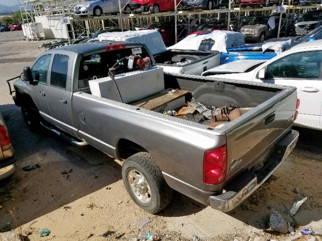 3D7KS28A38G229653 - 2008 DODGE RAM 2500 S Մոխրագույն լուսանկար 3