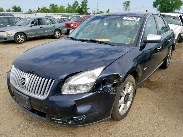 1MEHM42W58G618612 - 2008 MERCURY SABLE PREM BLUE photo 2