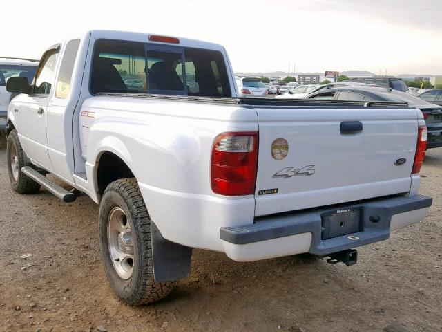 1FTZR45E13PA83314 - 2003 FORD RANGER SUP WHITE photo 3