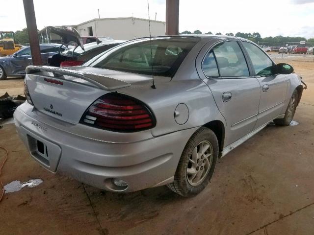 1G2NF52E23M533771 - 2003 PONTIAC GRAND AM S SILVER photo 4