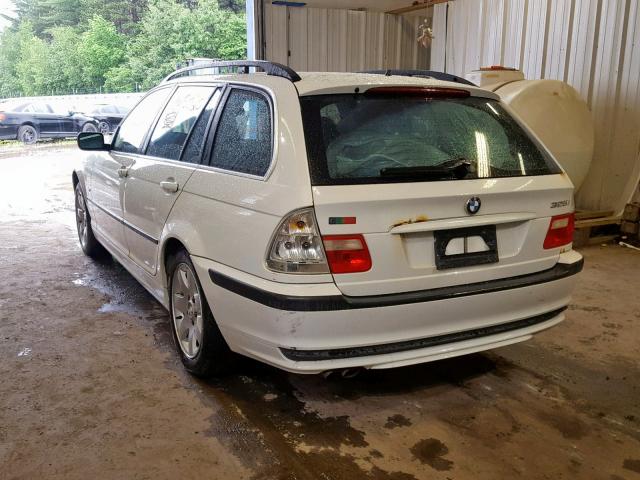 WBAAW33421ET41114 - 2001 BMW 325 IT WHITE photo 3