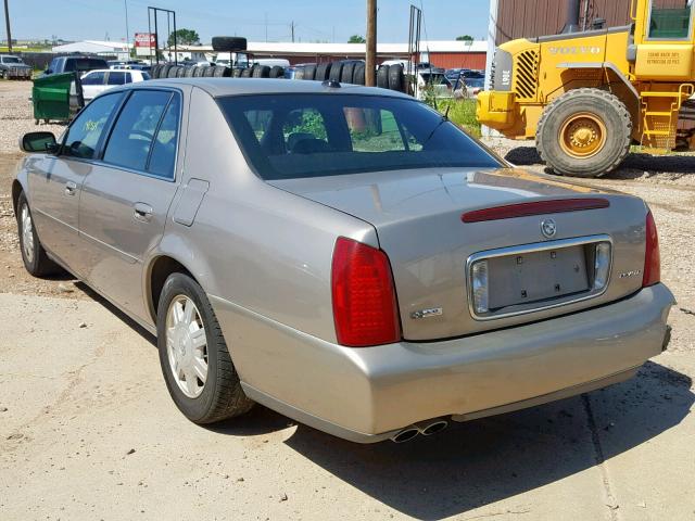 1G6KD54Y64U108067 - 2004 CADILLAC DEVILLE TAN photo 3