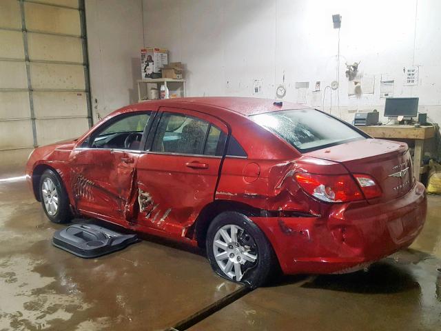 1C3LC46BX9N518027 - 2009 CHRYSLER SEBRING LX RED photo 3