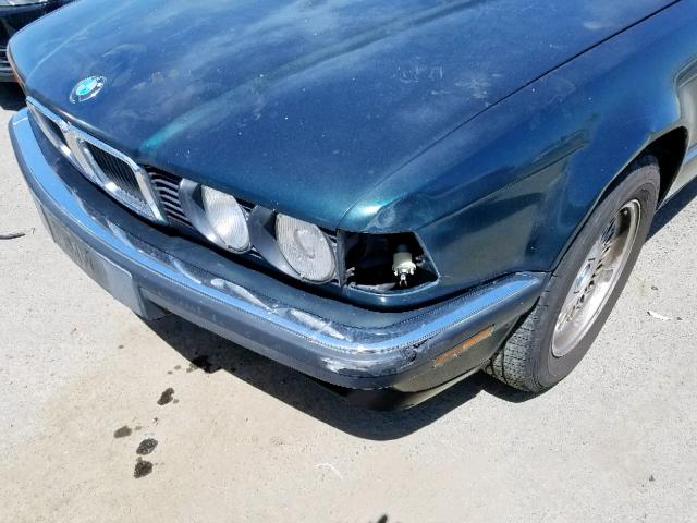 WBAGD4327RDE64853 - 1994 BMW 740 I AUTO GREEN photo 9