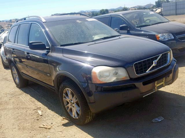 YV1CZ911851151629 - 2005 VOLVO XC90 T6 BLACK photo 1