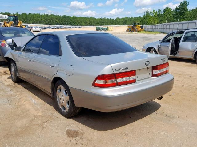 JT8BF28G4Y5096197 - 2000 LEXUS ES 300 SILVER photo 3