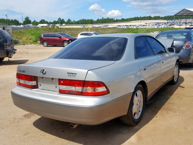 JT8BF28G4Y5096197 - 2000 LEXUS ES 300 SILVER photo 4