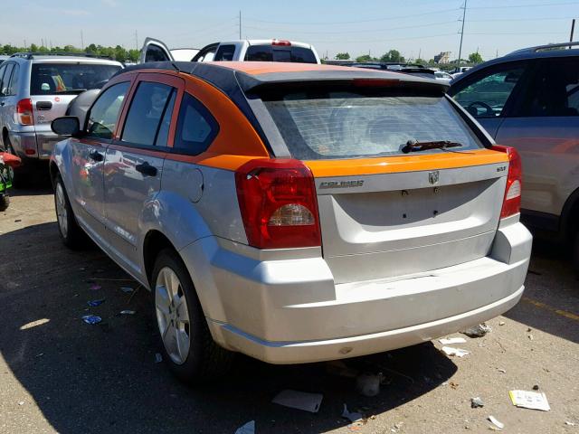 1B3HB48B47D553409 - 2007 DODGE CALIBER SX TWO TONE photo 3