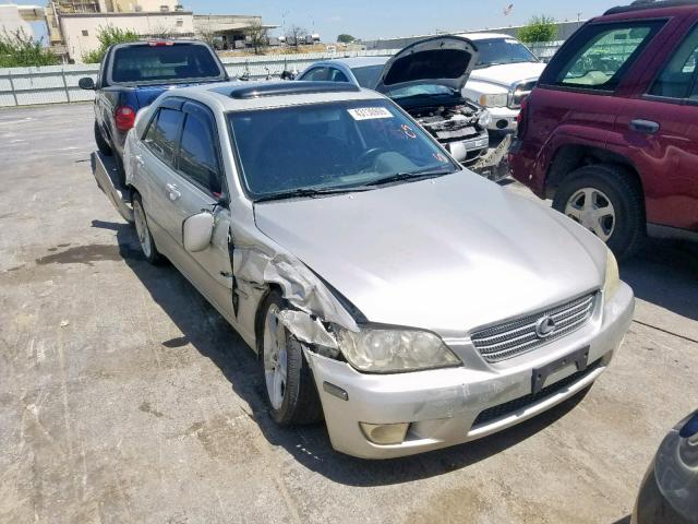 JTHBD182710018519 - 2001 LEXUS IS 300 SILVER photo 1