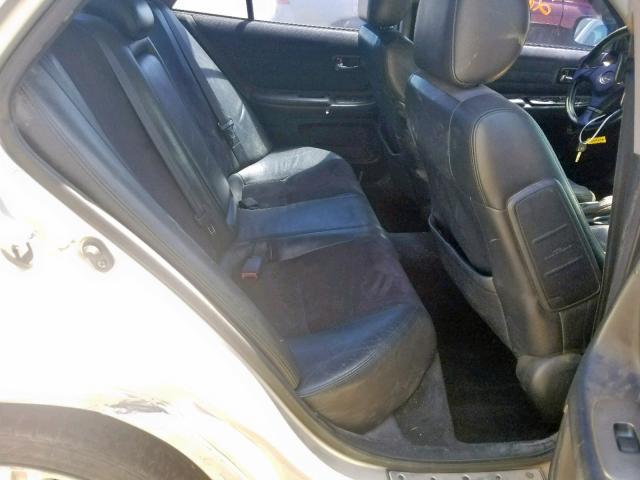 JTHBD182710018519 - 2001 LEXUS IS 300 SILVER photo 6