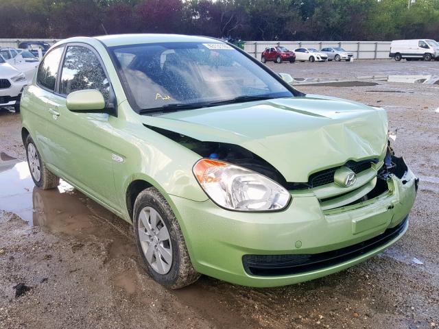 KMHCM3AC4AU173876 - 2010 HYUNDAI ACCENT BLU GREEN photo 1