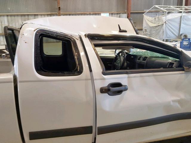 1GCDT19E588144654 - 2008 CHEVROLET COLORADO WHITE photo 9