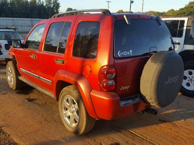 1J4GK58K66W153378 - 2006 JEEP LIBERTY LI RED photo 3