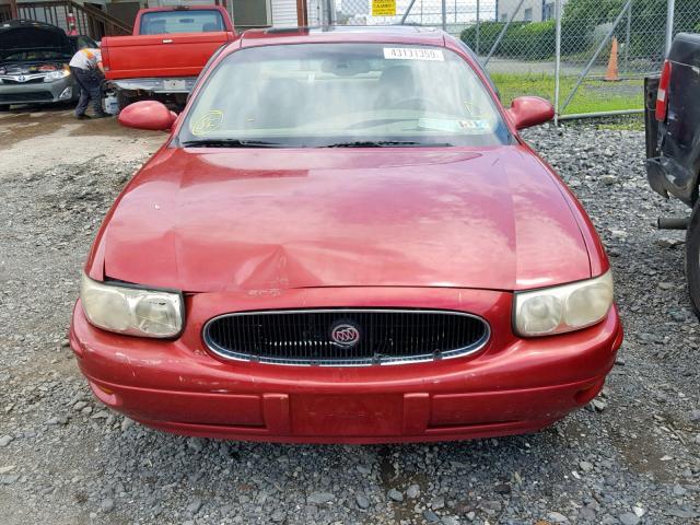 1G4HR54K64U134622 - 2004 BUICK LESABRE LI RED photo 9